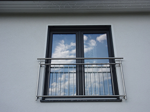Französische  Balkone aus Edelstahl, Geländer, Edelstahlgeländer, Handlauf, Balkon, Edelstahl, Edelstahlgeländer Handlauf, Edelstahlgeländer Balkon, Geländer Shop, Edelstahlgeländer